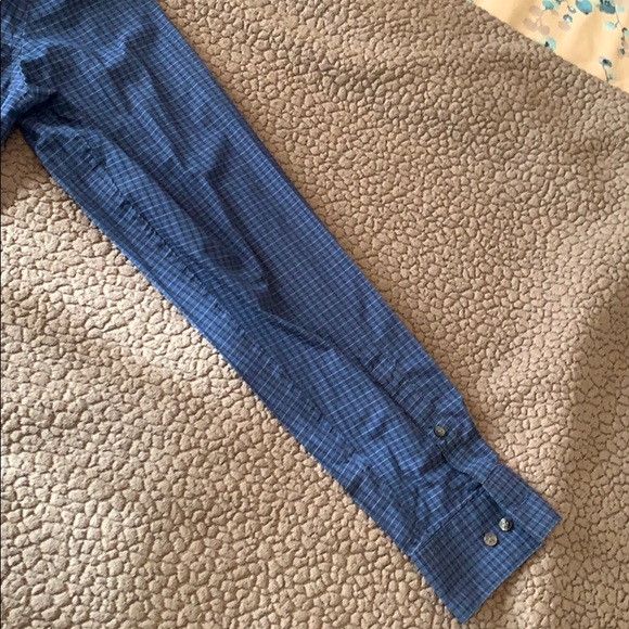 CK Blue and Black striped Shirt - Picture 7 of 8